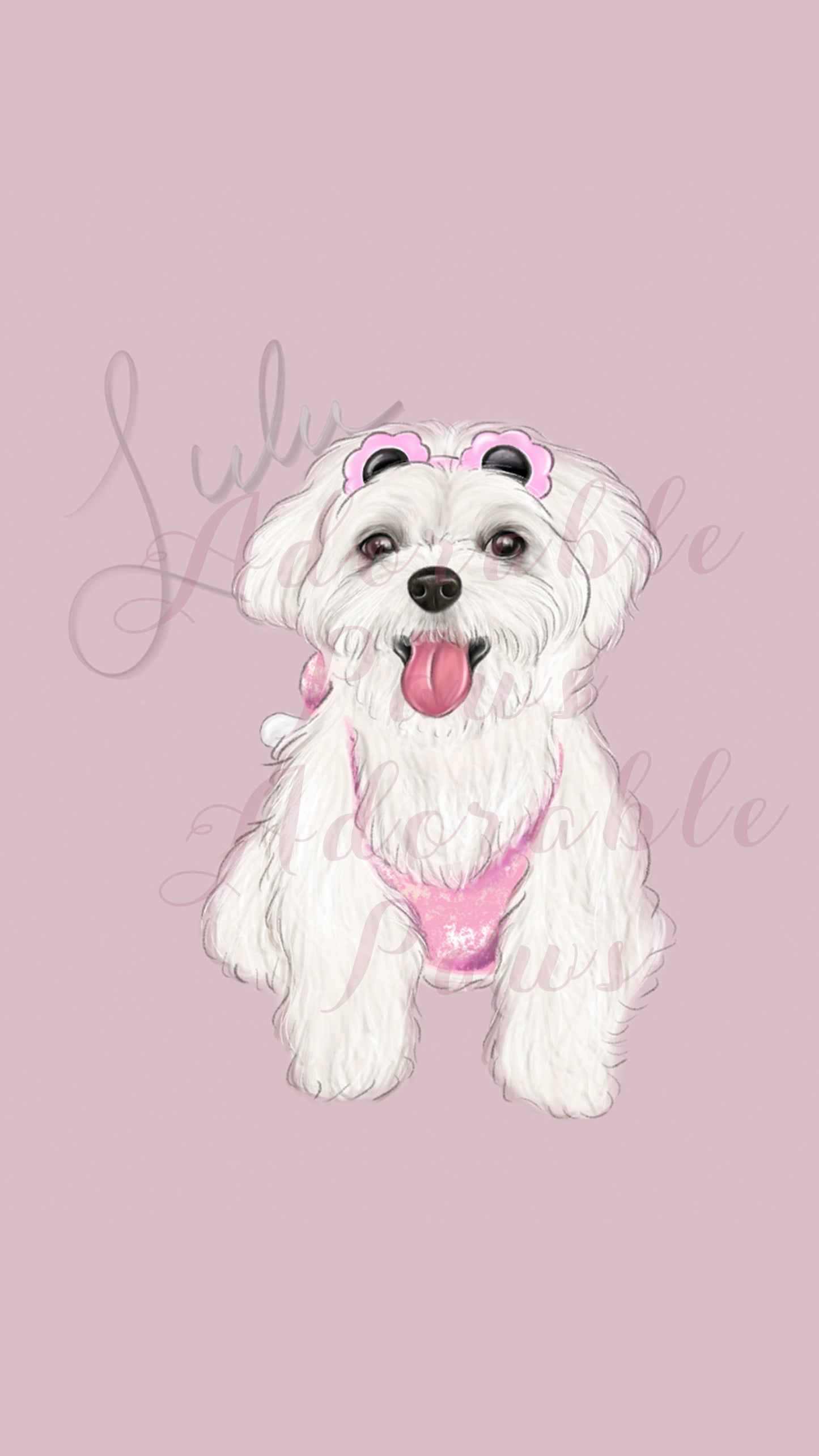 【免費】選擇現有狗狗肖像插畫作設計! 【柴犬,比熊犬,玩具貴婦,魔天使,銀狐犬,科克爾犬...】