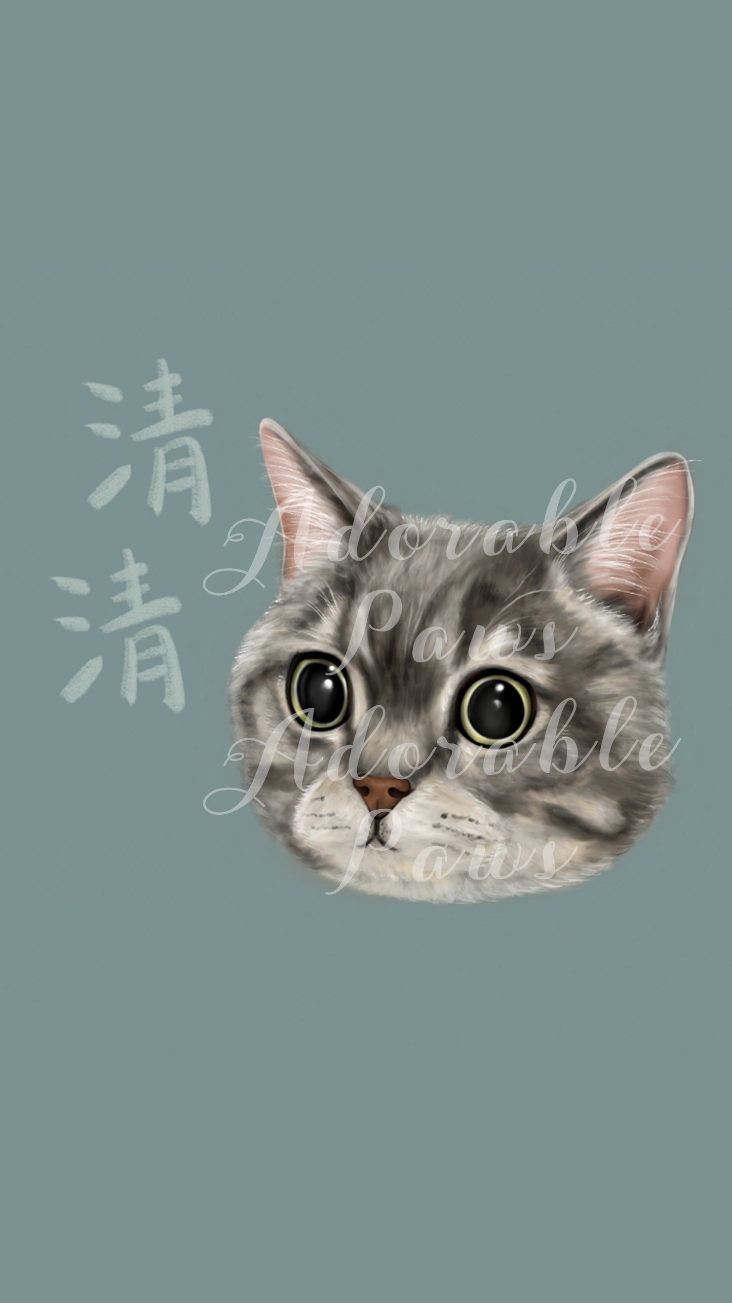 訂製毛孩相片後製/ 肖像繪畫